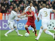 Bóng đá anh, ngoại hạng anh, lịch thi đấu euro 2012, Real Madrid lại thua ở Munich: Những dải trắng trên nền đen